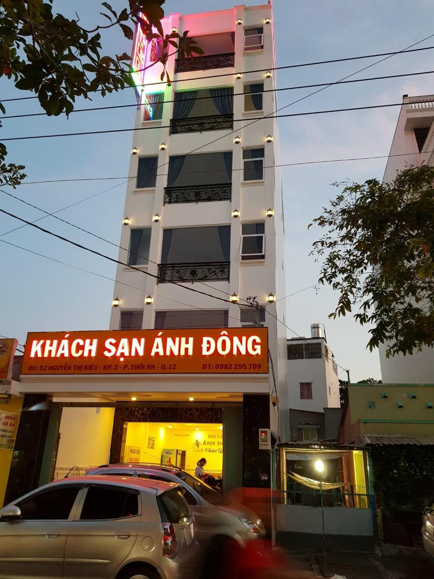 Khach San Anh Dong Hotel Ho Chi Minh-stad Buitenkant foto